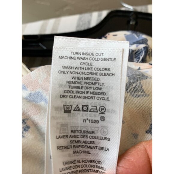 Lauren Ralph Lauren Asymmetrical One-Shoulder Floral Print Dress Size 8 RE10613 - Picture 10 of 13